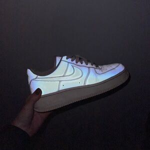 Nike Reflective Air Force 1s